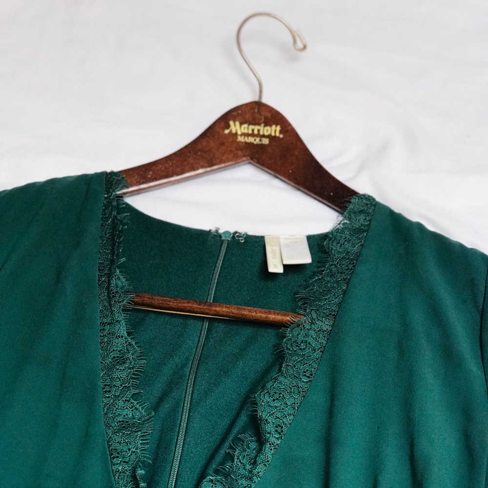 Emerald romper / dress